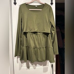 Tiered Nursing Top *Size XL* 🤰🏼